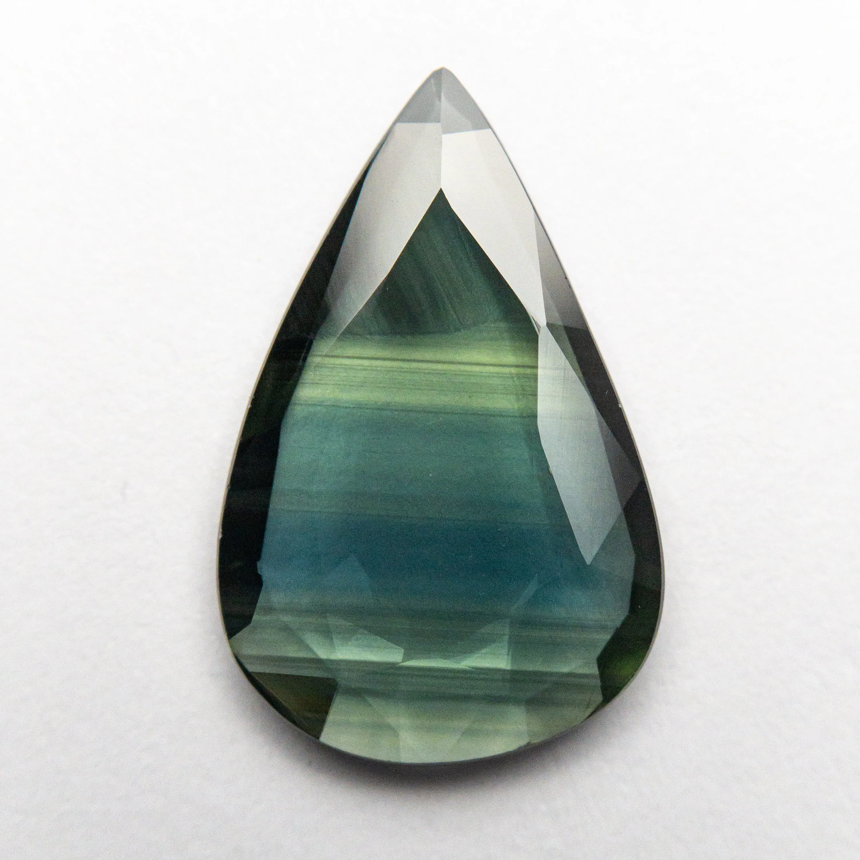 1.98ct Pear shape Portrait cut Sapphire