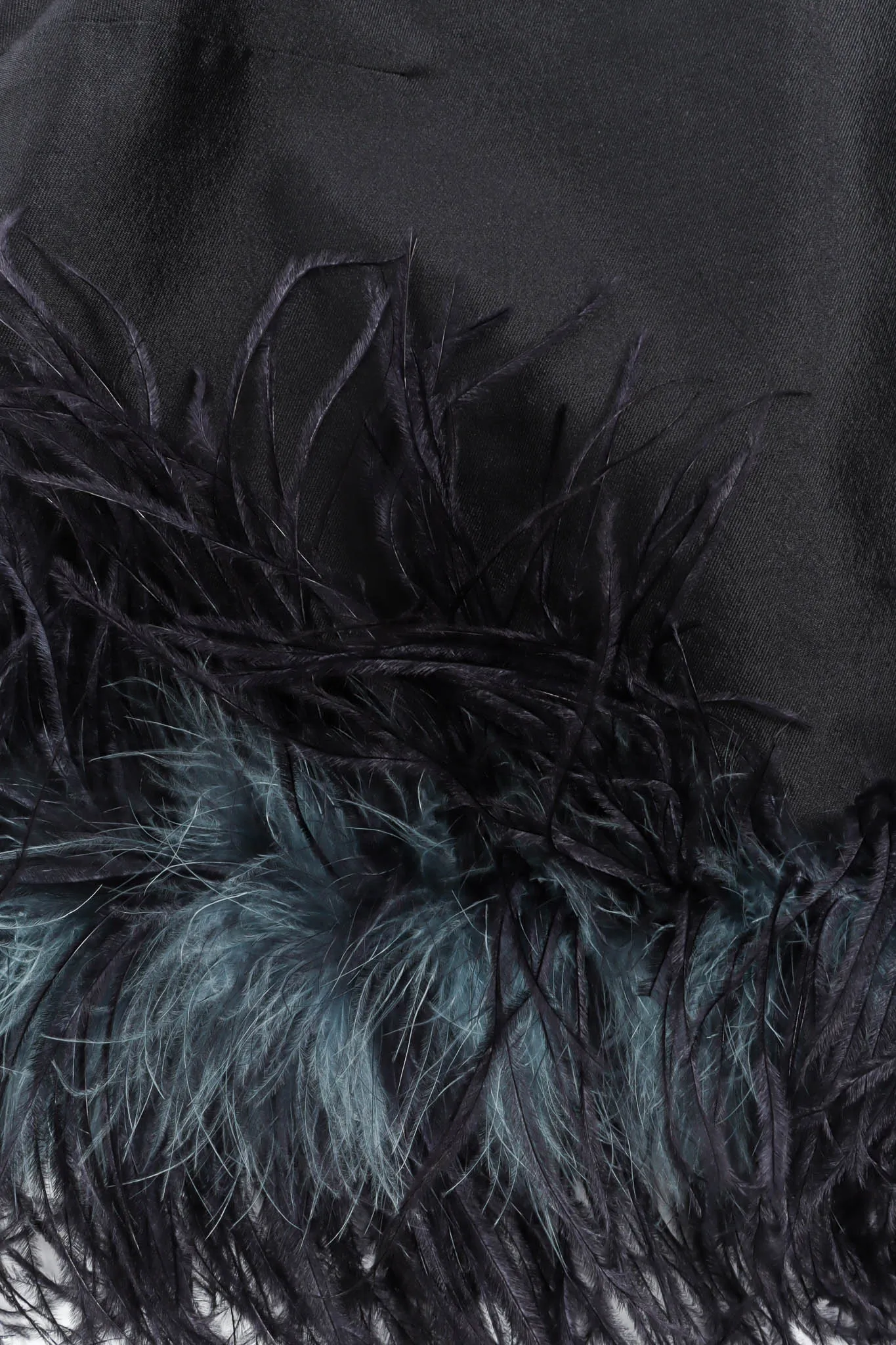 2017 S/S Ostrich Feather Top