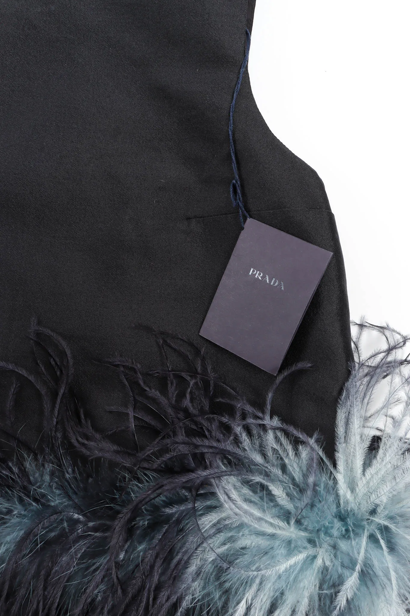 2017 S/S Ostrich Feather Top