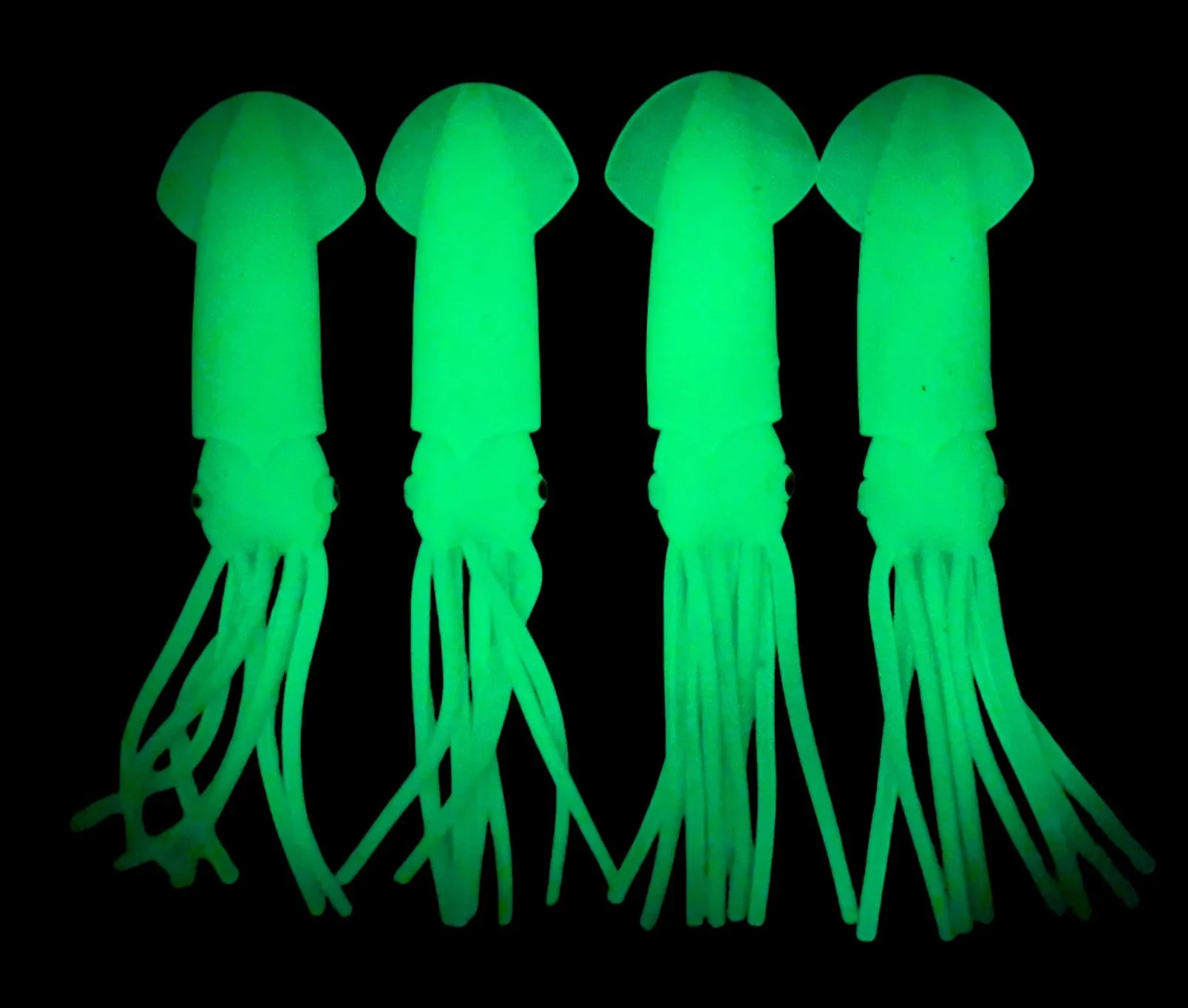 23cm Masterpro Pink or Green & Lumo Squid Skirt Lures – Essential for Game Fishing Trolling Teasers (Copy)