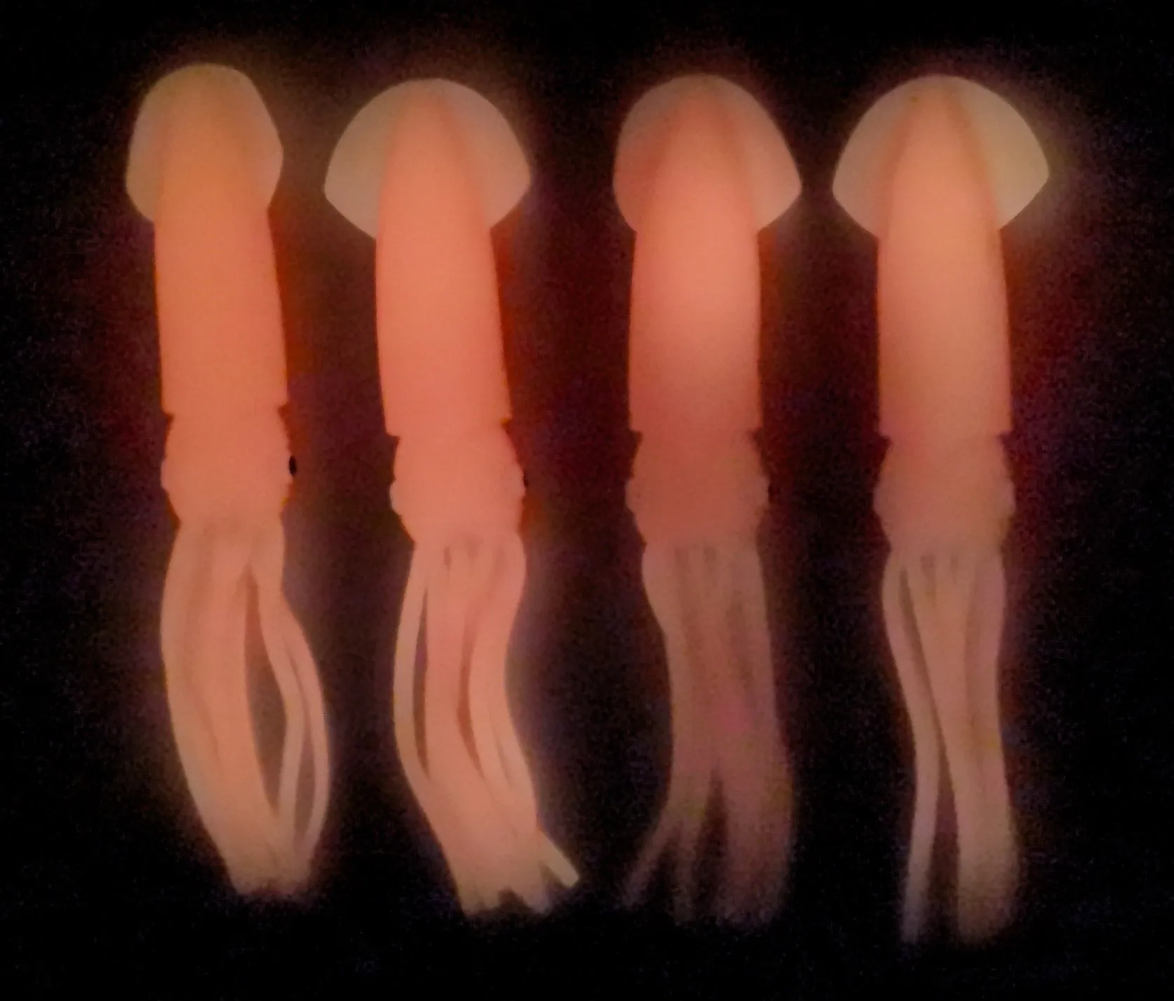 23cm Masterpro Pink or Green & Lumo Squid Skirt Lures – Essential for Game Fishing Trolling Teasers (Copy)