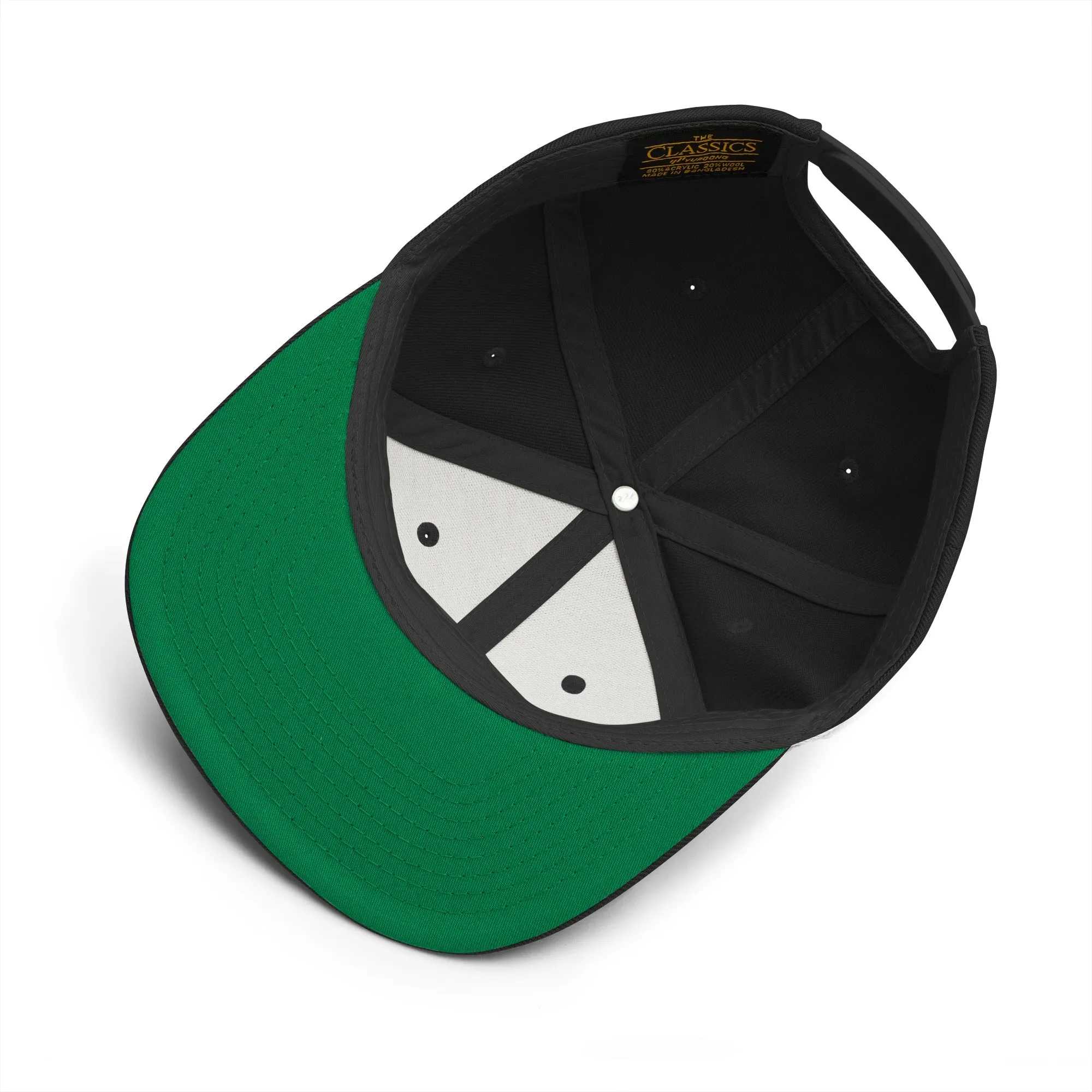 27 - Number Twenty Seven 27th Birthday Gift Idea Flat Bill Snapback Hat for Men and Women
