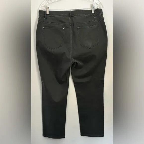 $398 LAFAYETTE 148 NEW YORK Jeans Womens Sz 12 W32” THOMPSON Straight High Rise