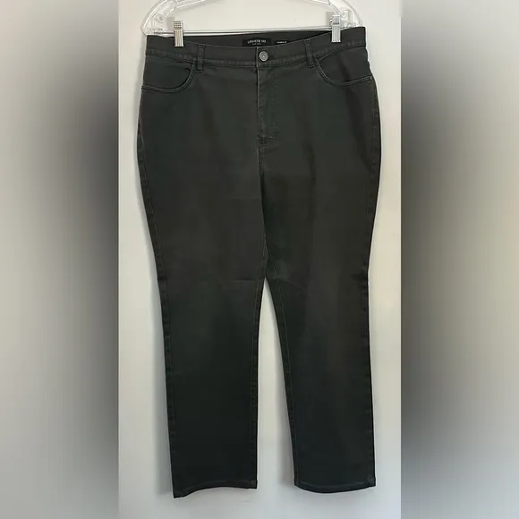 $398 LAFAYETTE 148 NEW YORK Jeans Womens Sz 12 W32” THOMPSON Straight High Rise