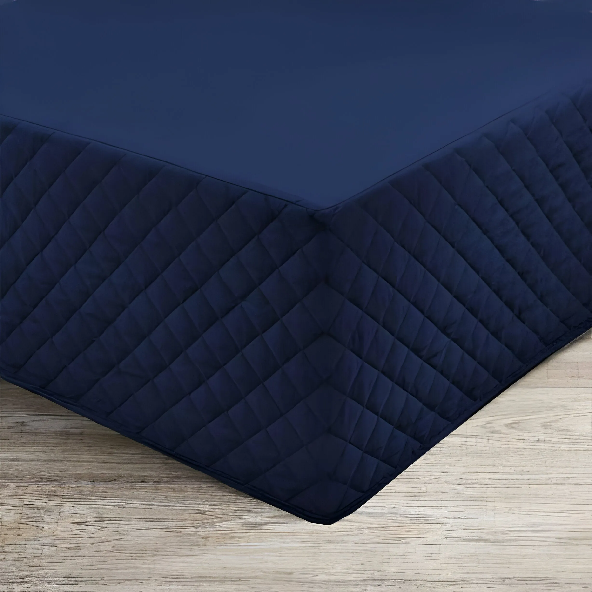 400TC Cotton Diamond Quilted Tailored Bed skirt