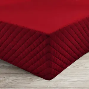 400TC Cotton Diamond Quilted Tailored Bed skirt