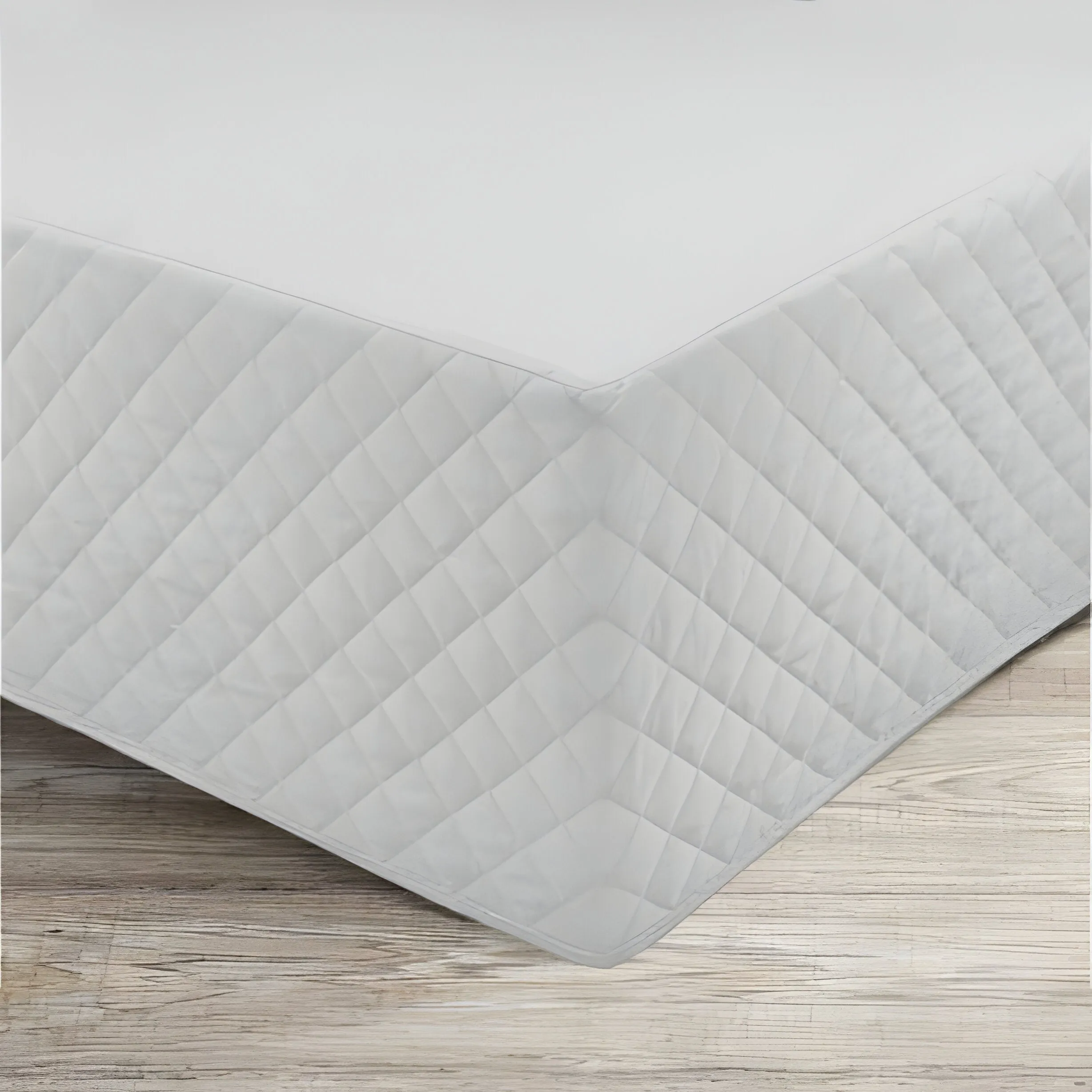 400TC Cotton Diamond Quilted Tailored Bed skirt