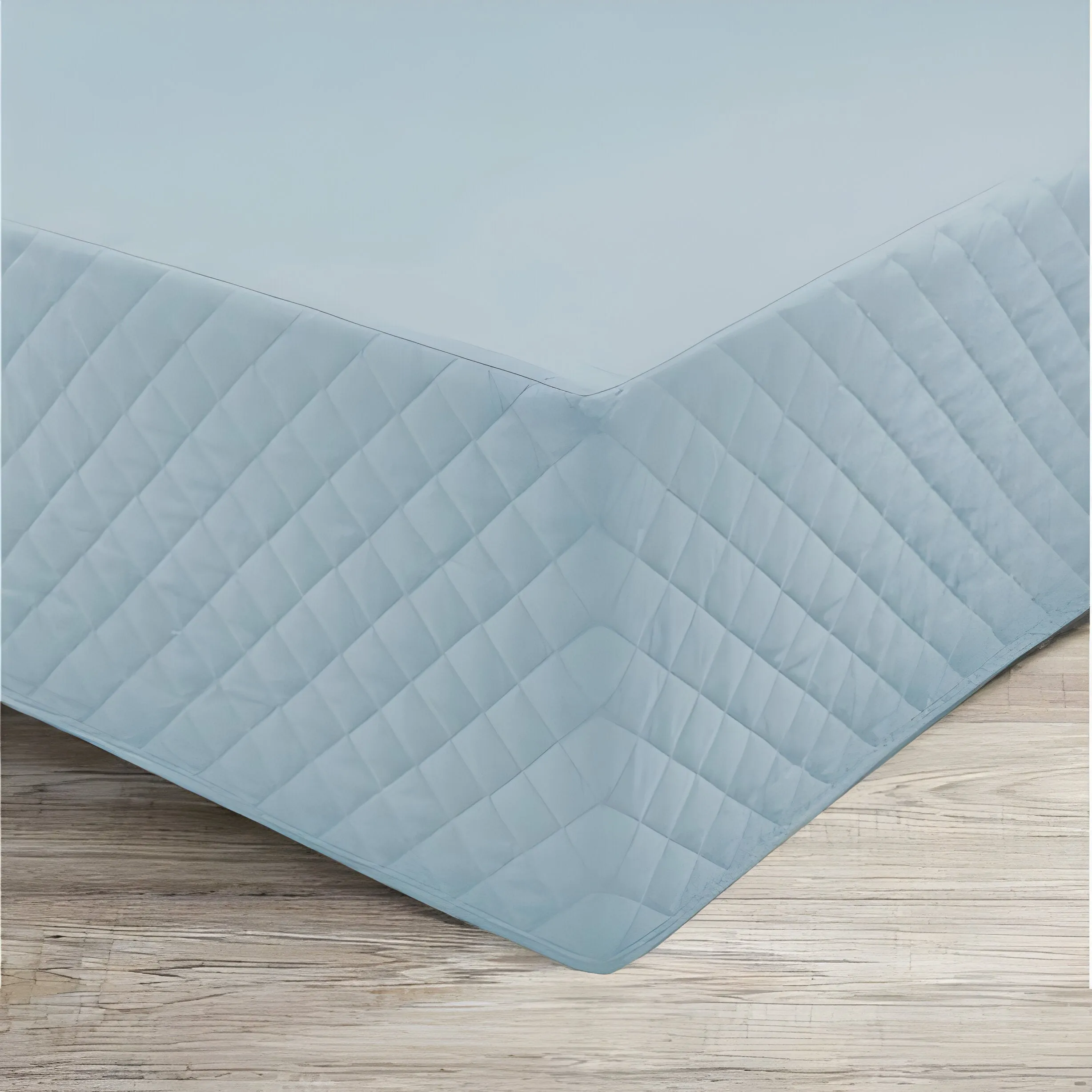 400TC Cotton Diamond Quilted Tailored Bed skirt