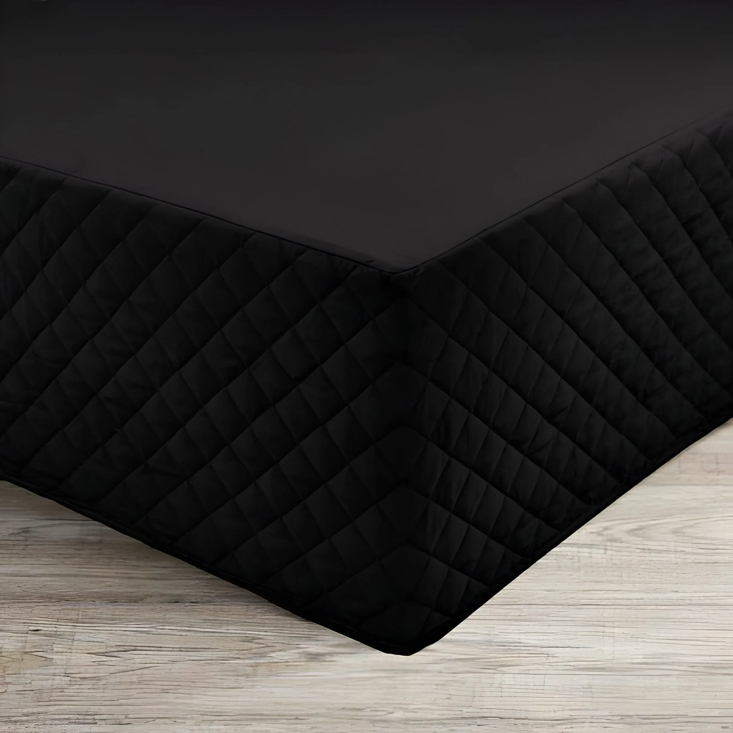 400TC Cotton Diamond Quilted Tailored Bed skirt