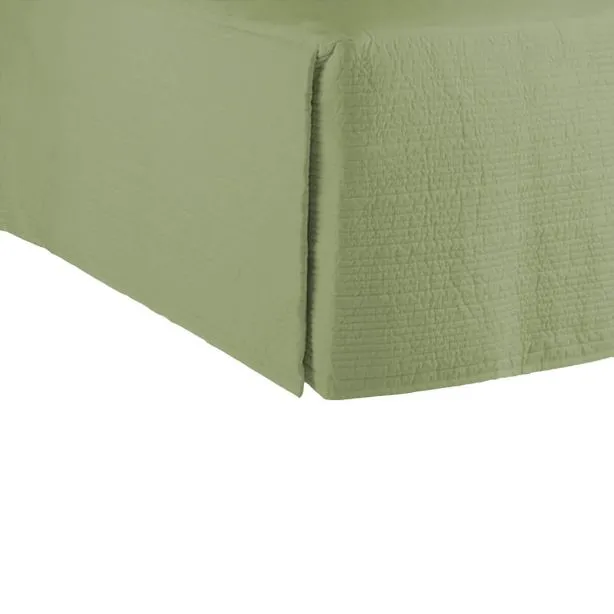 400TC Cotton Horizontal Stitch Quilted Tailored Bed skirt