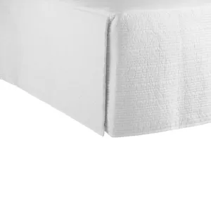 400TC Cotton Horizontal Stitch Quilted Tailored Bed skirt