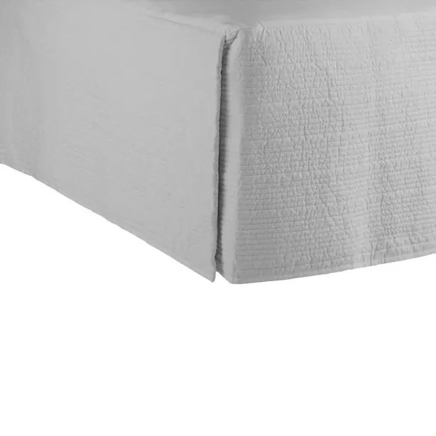 400TC Cotton Horizontal Stitch Quilted Tailored Bed skirt