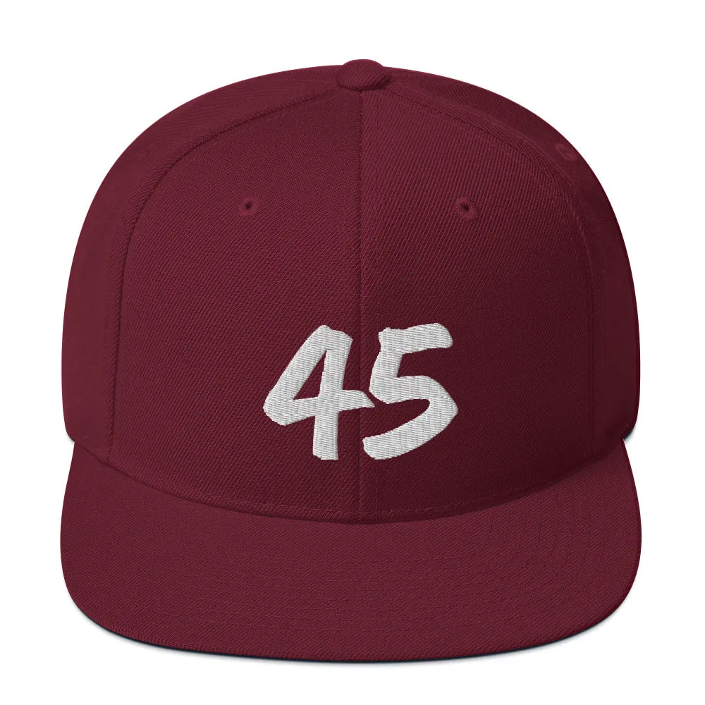 45 Snapback Hat