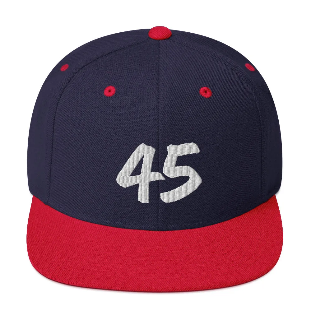 45 Snapback Hat