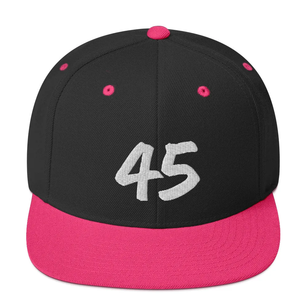 45 Snapback Hat
