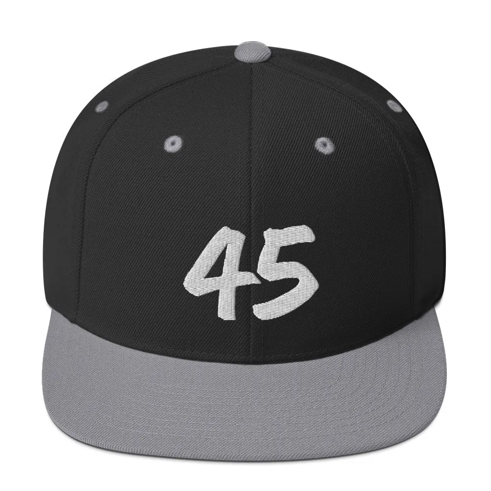 45 Snapback Hat
