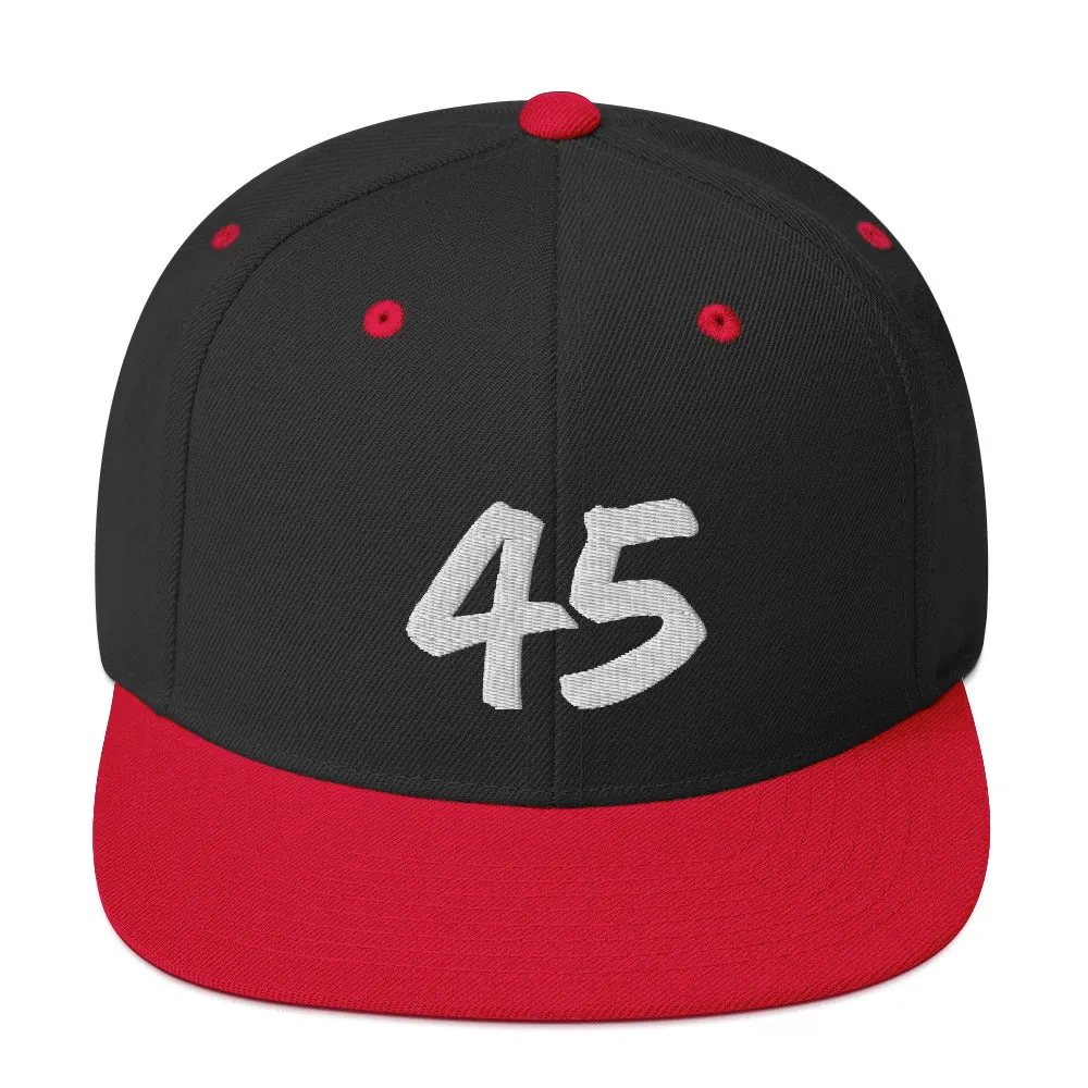 45 Snapback Hat