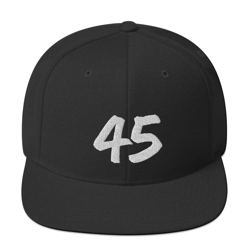 45 Snapback Hat