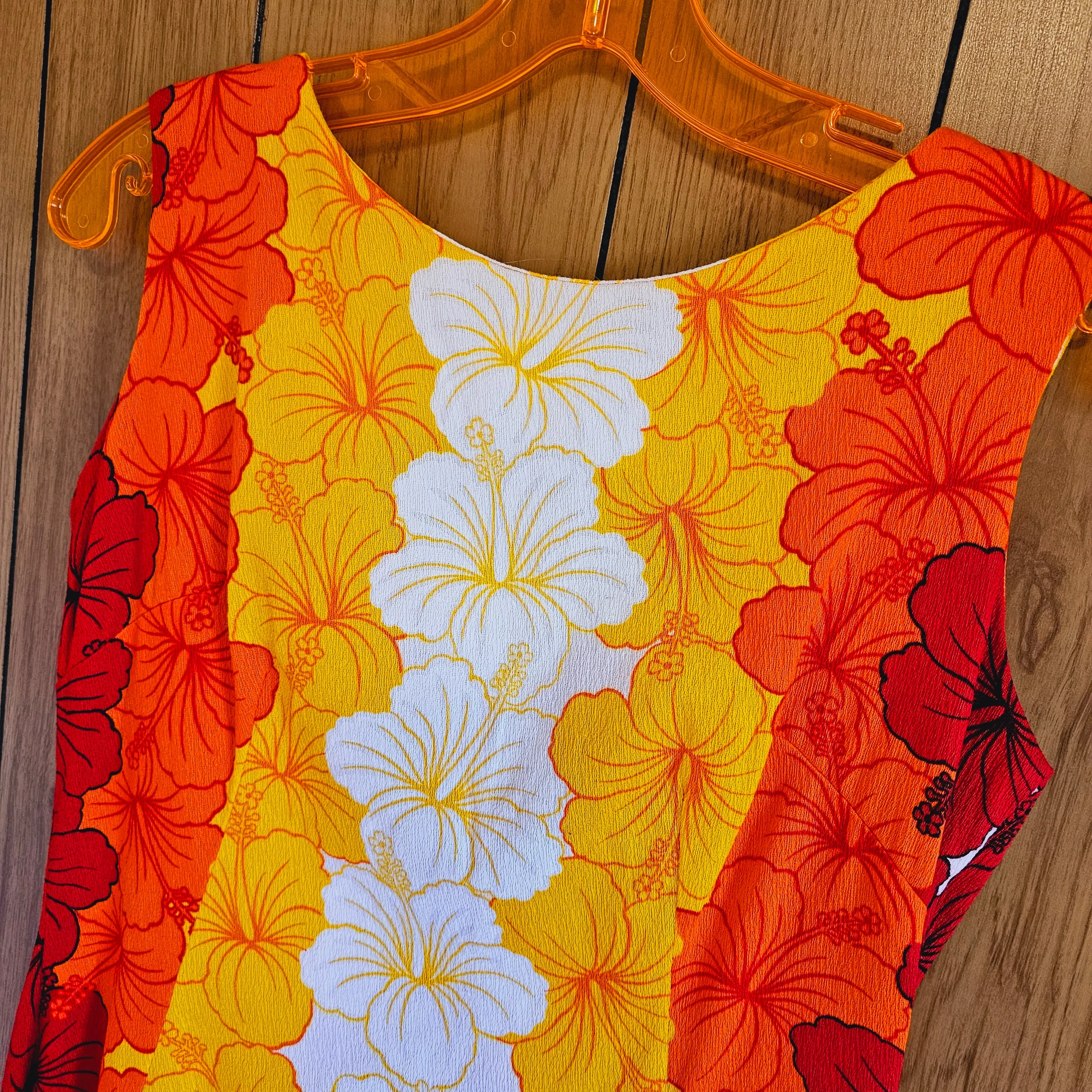60s Hawaiian Dress (S/M)