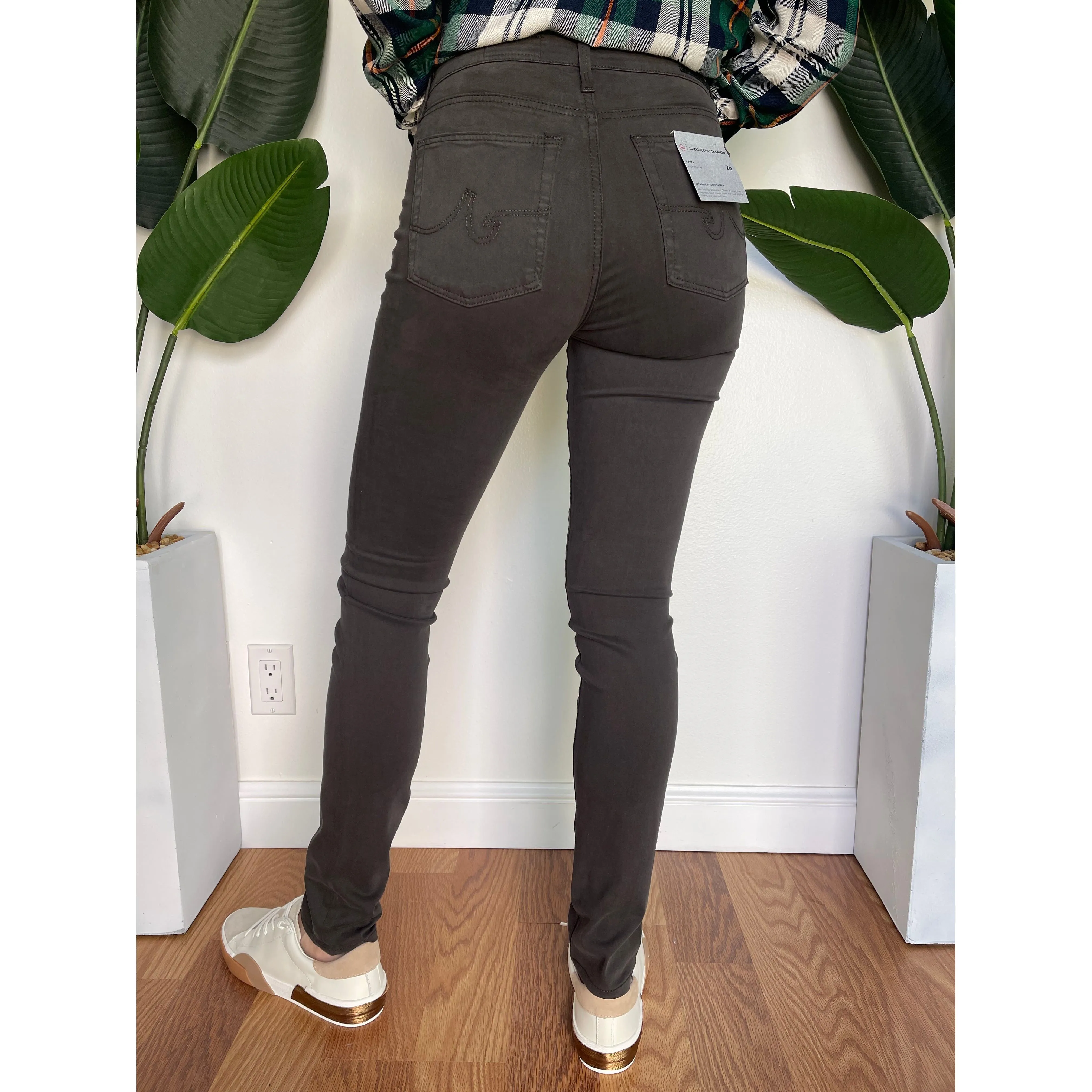 AG Jeans Prima Cigarette Leg Smooth Slate