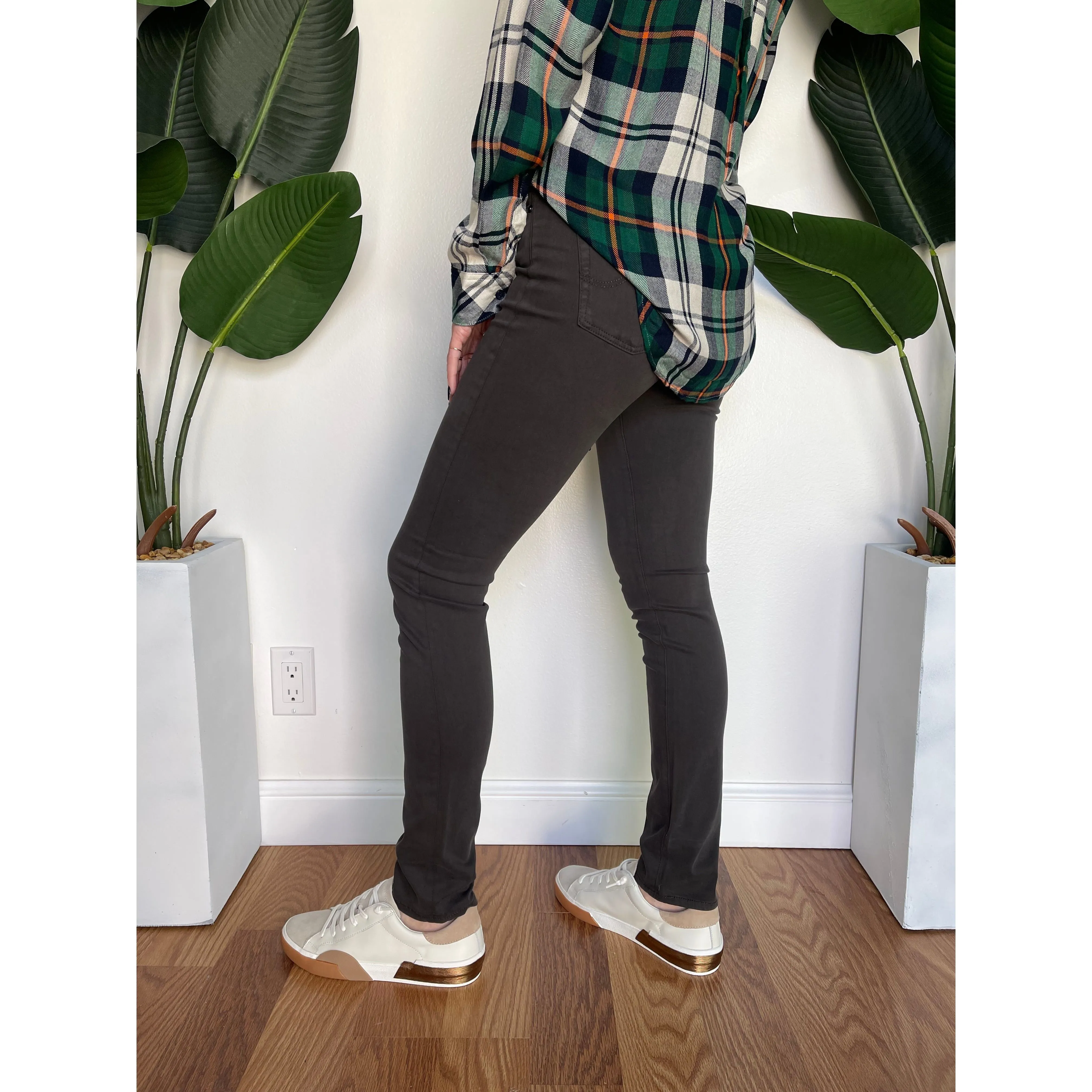 AG Jeans Prima Cigarette Leg Smooth Slate