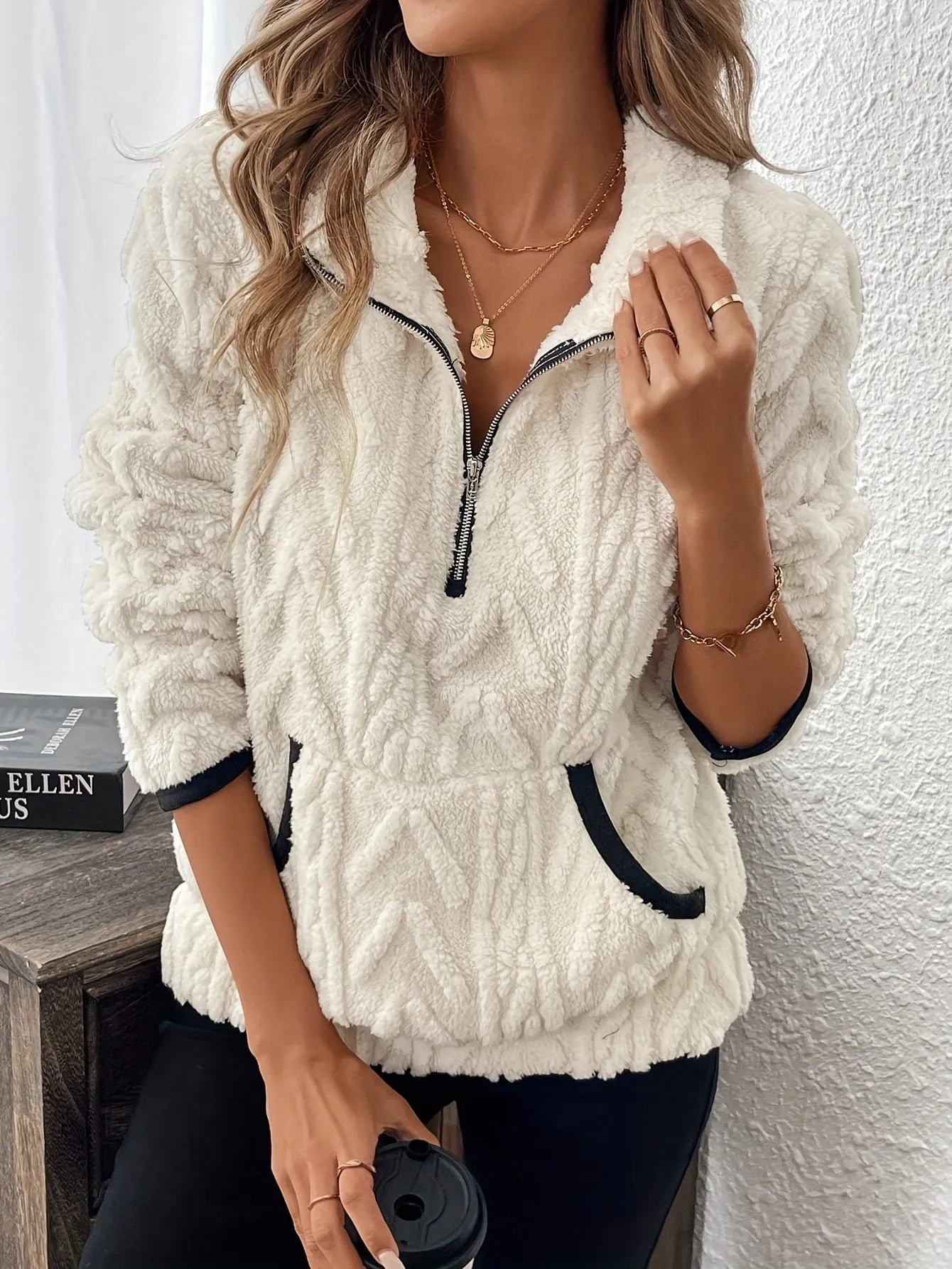 Alice Fuzzy Sweater