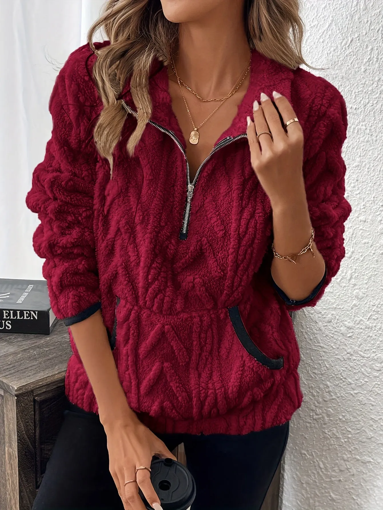 Alice Fuzzy Sweater