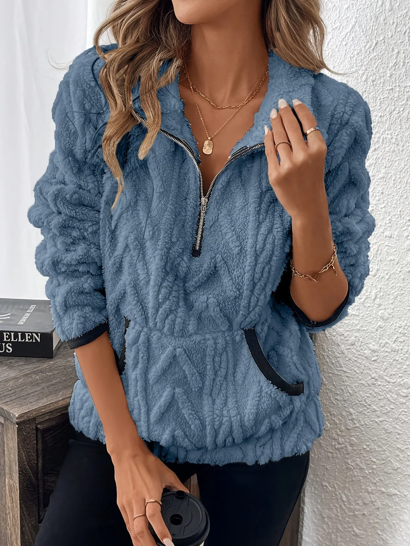 Alice Fuzzy Sweater
