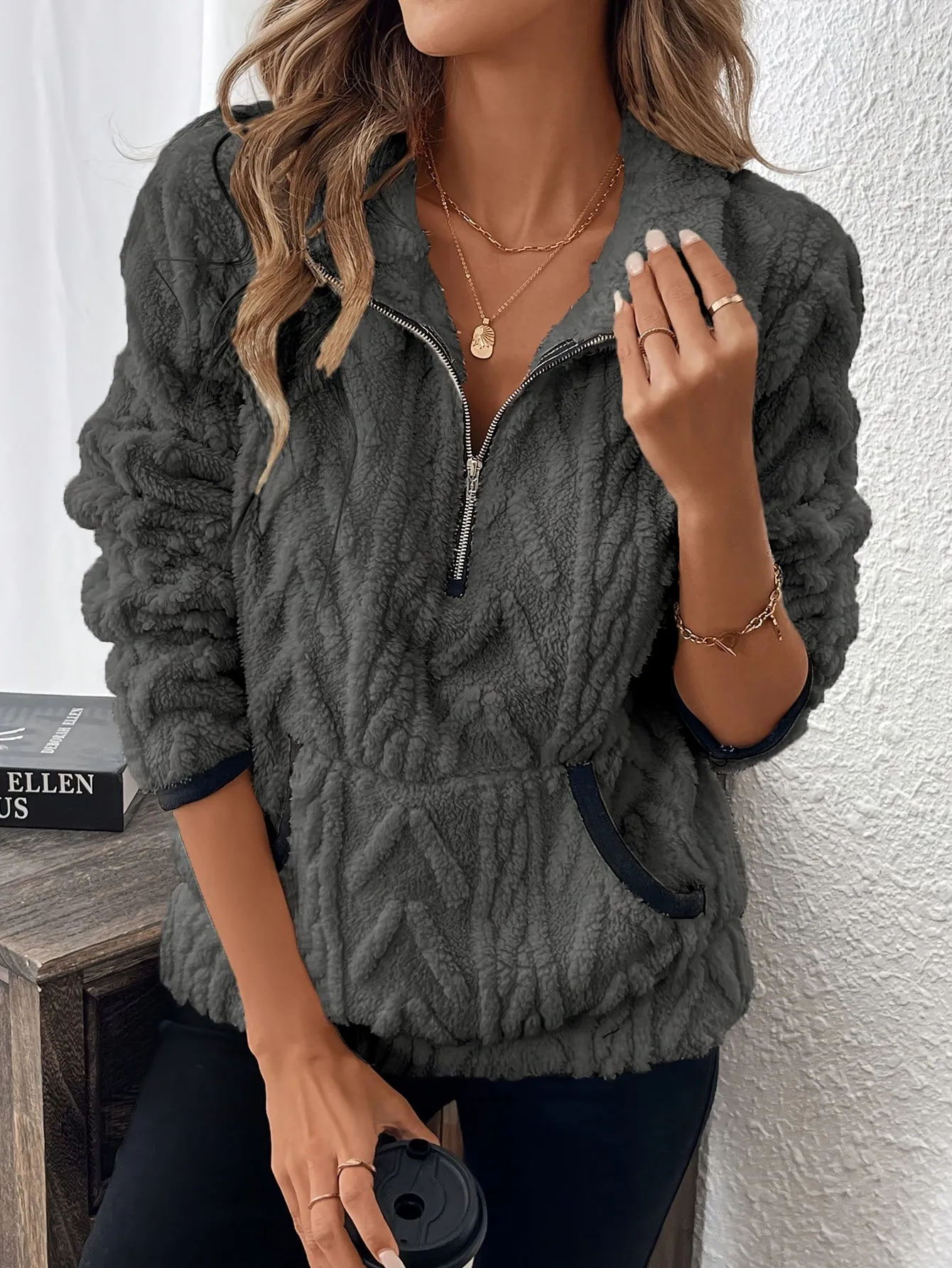 Alice Fuzzy Sweater