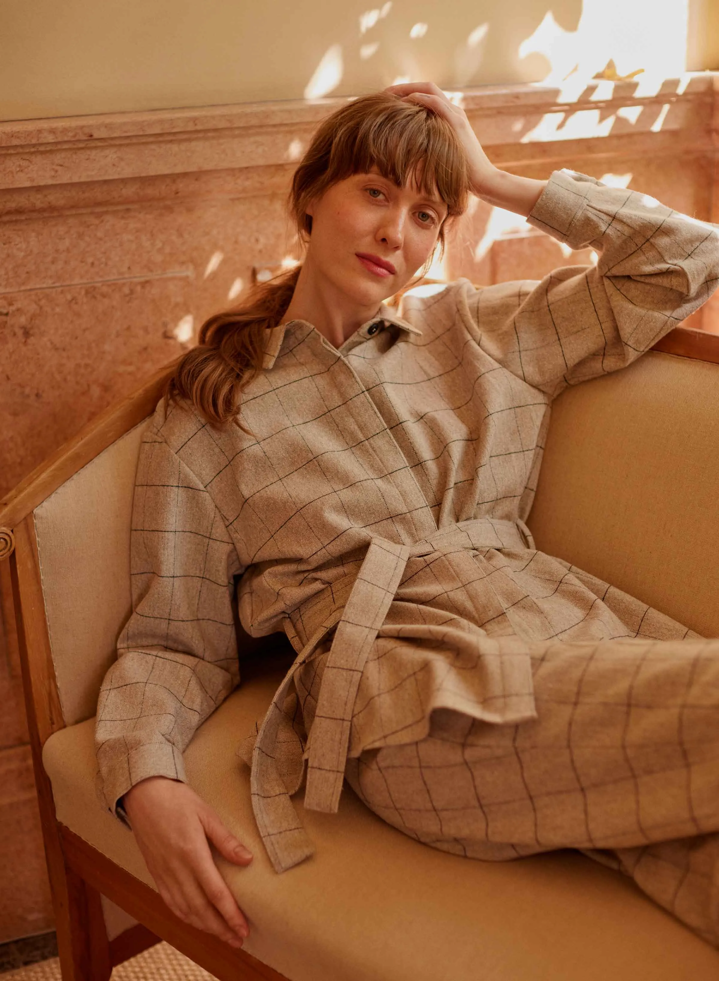 AMALIA Wool Blend Pants