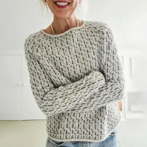 Amelia Elegant Knit Pullover
