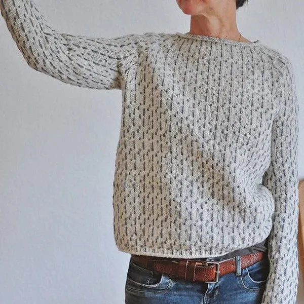 Amelia Elegant Knit Pullover
