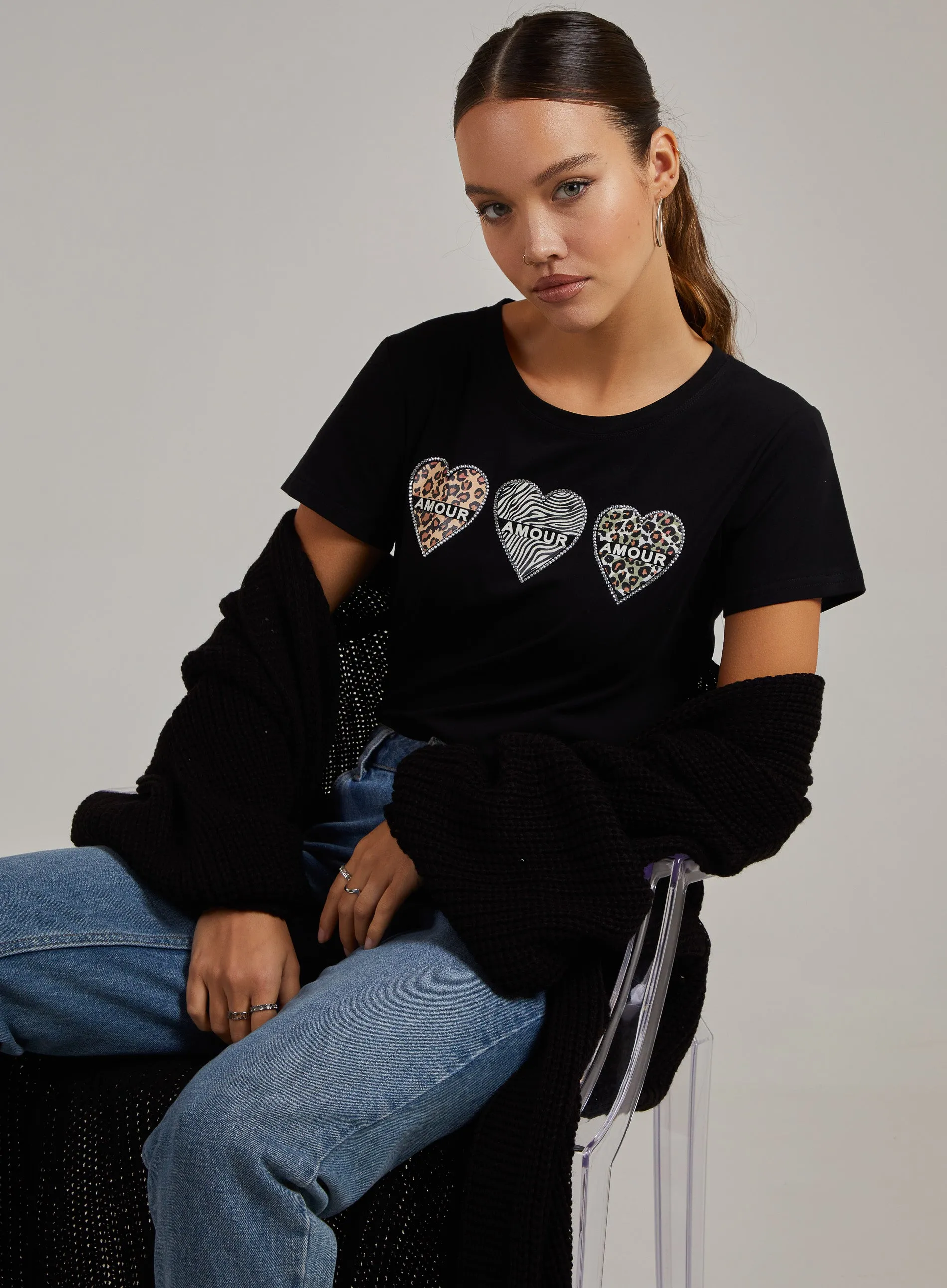 Amour Heart T-Shirt