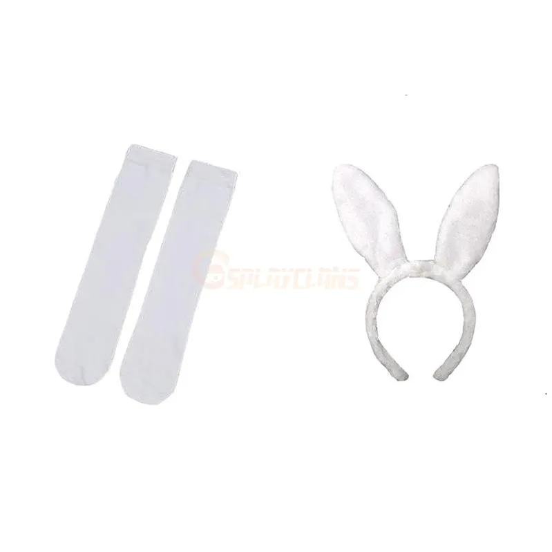 Anime Beastars Haru White Dress Cosplay Costume
