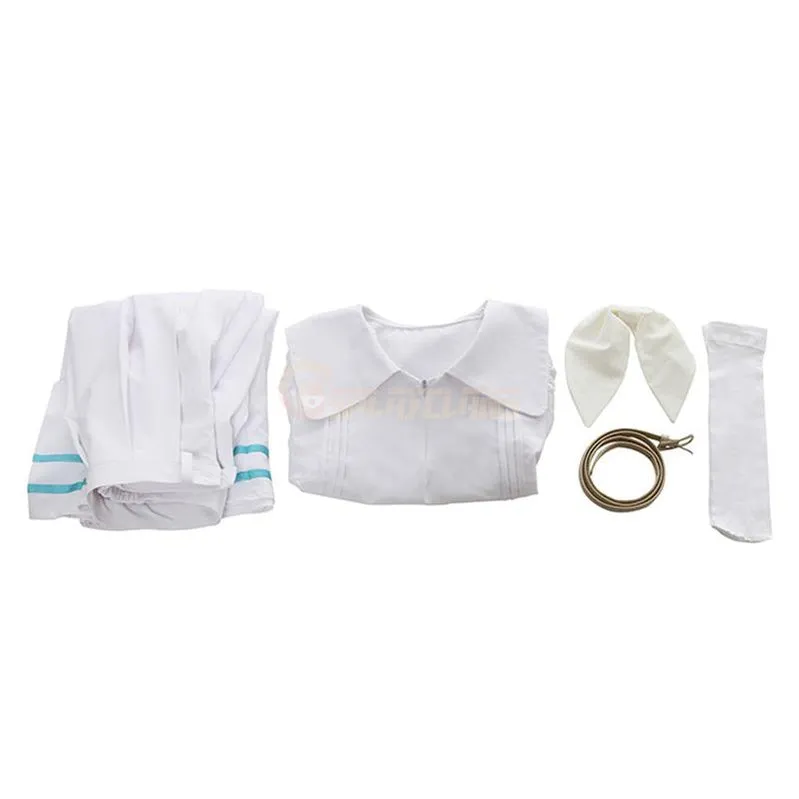 Anime Beastars Haru White Dress Cosplay Costume