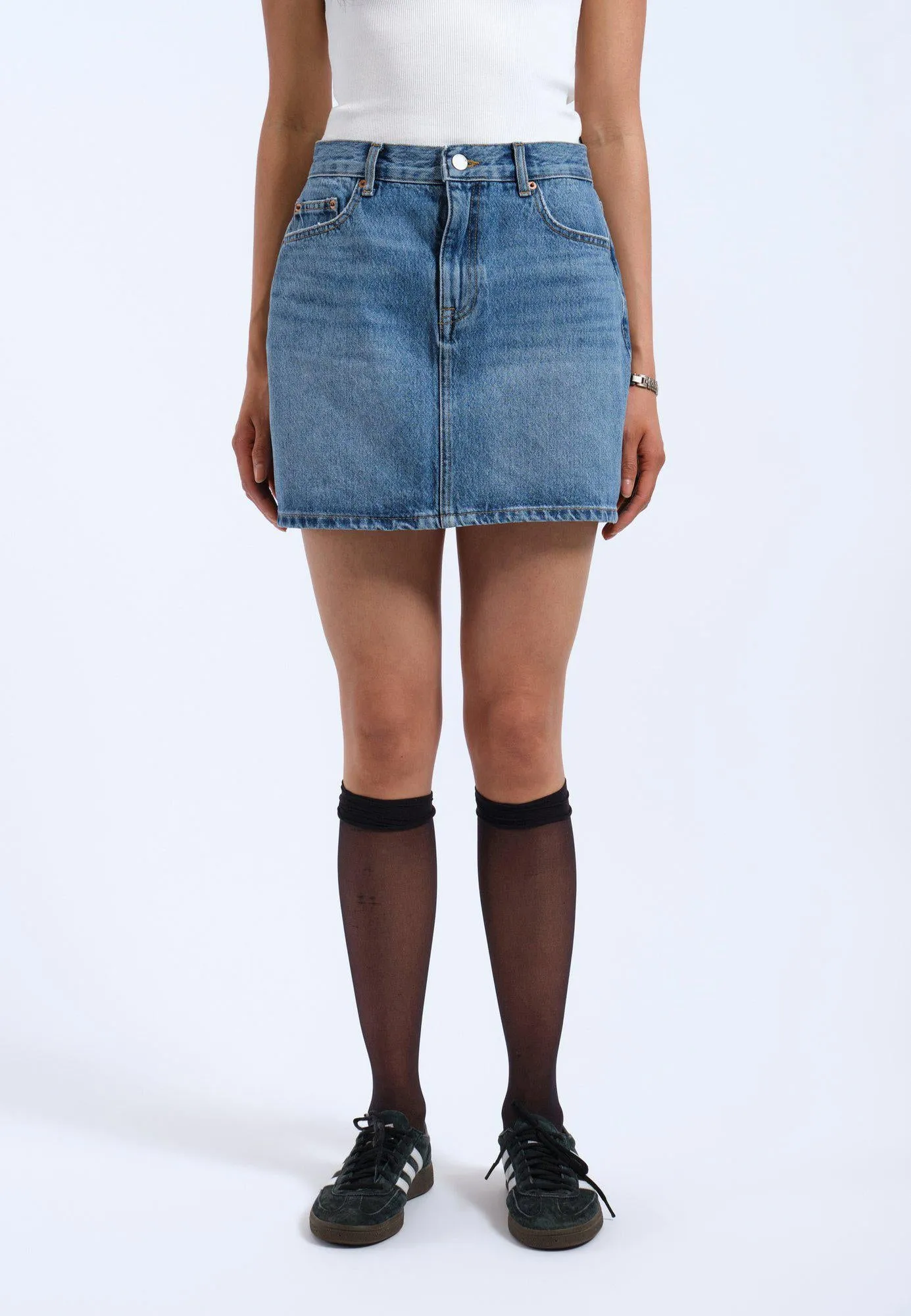 Arch Skirt - Stream Sky Used