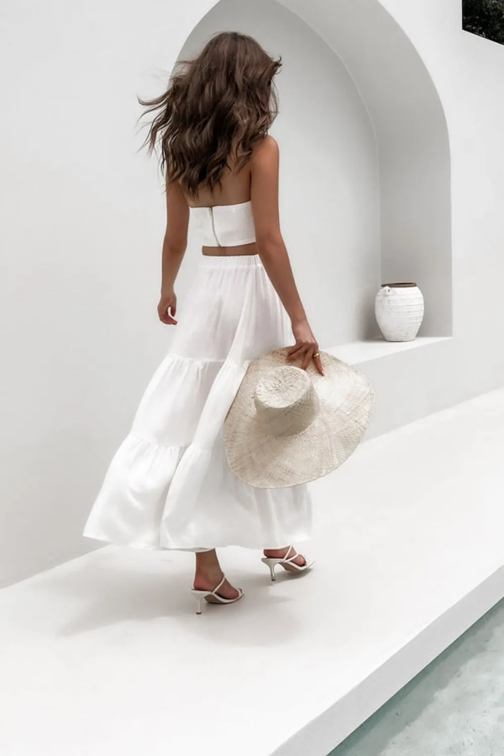 Arent You Happy White Skirt