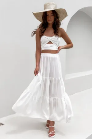 Arent You Happy White Skirt