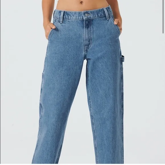 Aritzia Sunday best denim jeans baggy sz 26 choosy