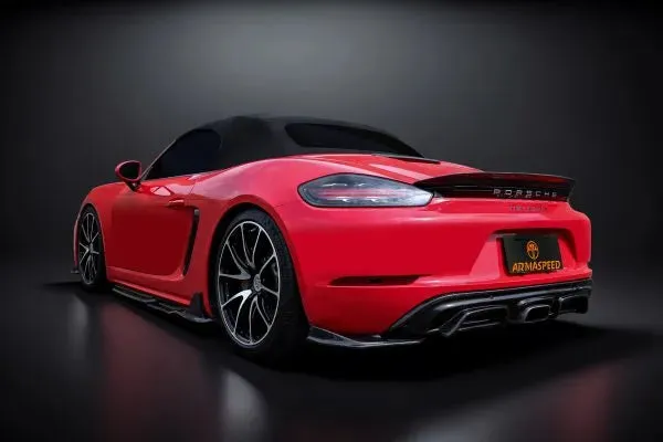 Armaspeed Porsche 718 Cayman and Boxster Carbon Fibre Side Skirts