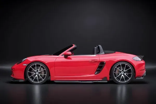 Armaspeed Porsche 718 Cayman and Boxster Carbon Fibre Side Skirts
