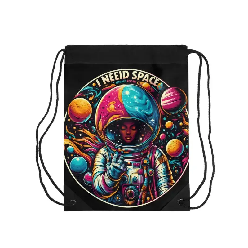 Astronaut Outdoor Drawstring Bag Stellar Style