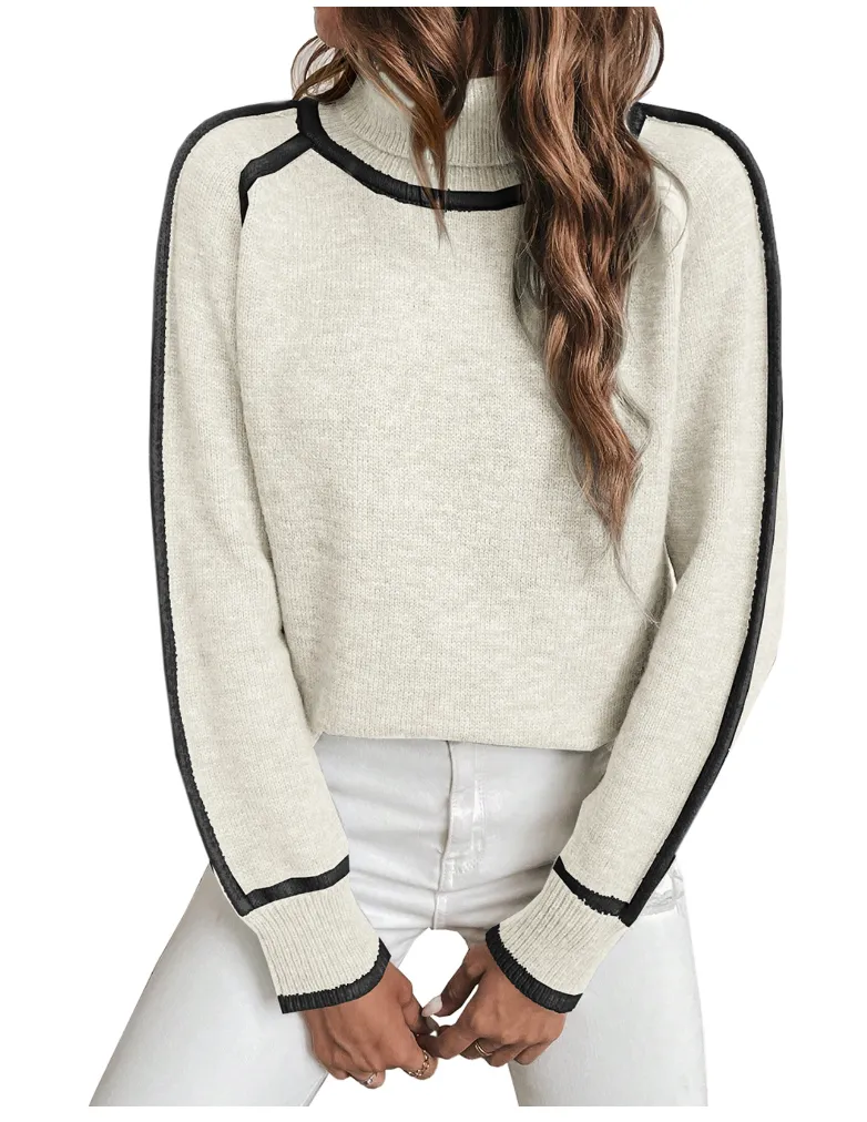 Aurora Cozy Turtleneck Sweater