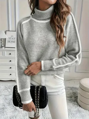 Aurora Cozy Turtleneck Sweater