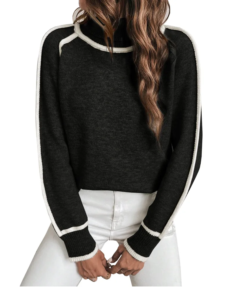 Aurora Cozy Turtleneck Sweater