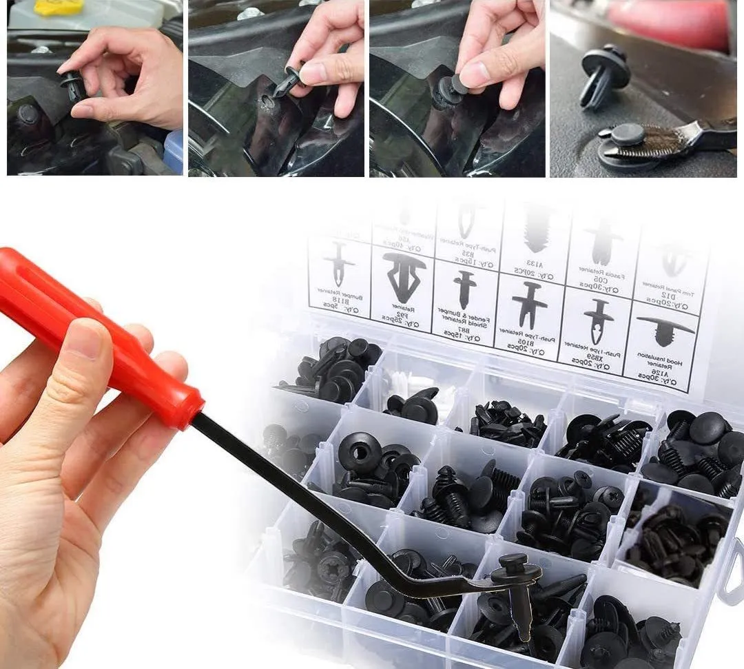 Auto Fastener Kit With 415 Fasteners(🎉Halloween Pre-sale - 30% OFF)