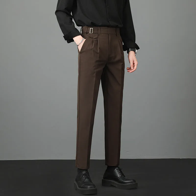 AUTUMN MEN'S SLIM FIT SUIT PANTS – ELEGANT & MODERN STYLE