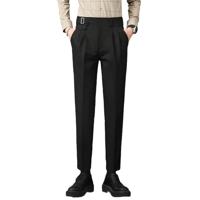 AUTUMN MEN'S SLIM FIT SUIT PANTS – ELEGANT & MODERN STYLE