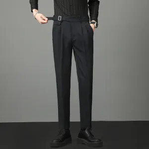 AUTUMN MEN'S SLIM FIT SUIT PANTS – ELEGANT & MODERN STYLE