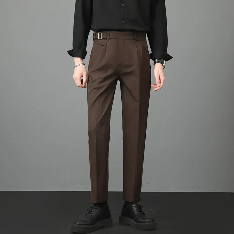 AUTUMN MEN'S SLIM FIT SUIT PANTS – ELEGANT & MODERN STYLE